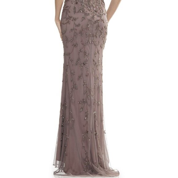 Marsoni by Colors MV1281 - Flutter Sleeve Evening Dress marsoni by colors - Picture 5 of 7